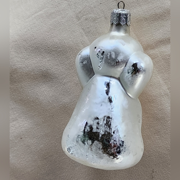 Vintage Poland Mercury Glass Elephant Christmas Ornament - Picture 3 of 8